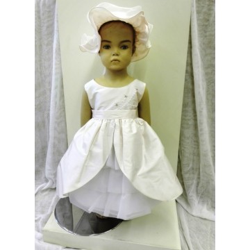 Φόρεμα Βάπτισης εκρού ΒΑΠΤΙΣΗ